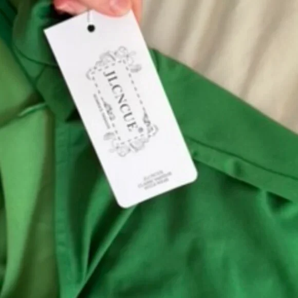 Green Strapless Dress - Picture 5 of 9